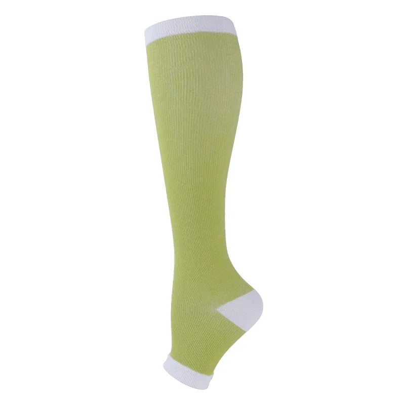 Men Women Compression Socks Prevent Calf Varicose Veins Soreness Pressure Cycling Professional Leg Support Nurse Socks