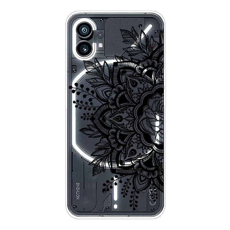 Case for Nothing Phone 1 Cover Transparent Soft TPU Silicone Cases for Nothing Phone One Phone 1 Clear Coque Cute Phone1 2022