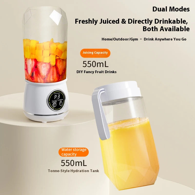 1 USB rechargeable electric stick juice cup | Portable multifunctional blender suitable for fresh fruits