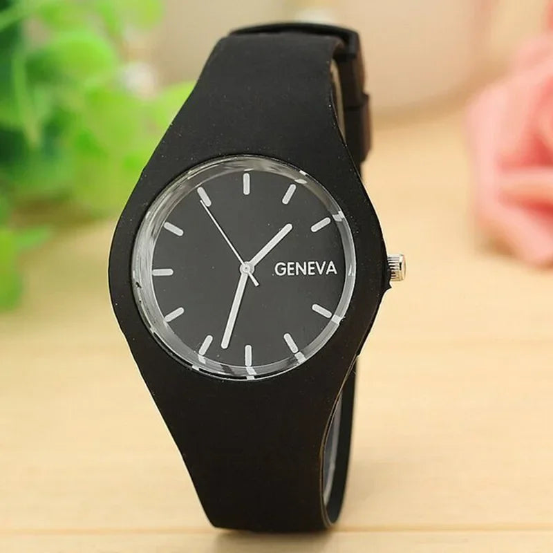 Reloj Mujer 2021 Women's Watches Famous Brand Quartz Watch Women Fashion Casual Sports Silicone Wristwatch Hot Kobiet Zegarka