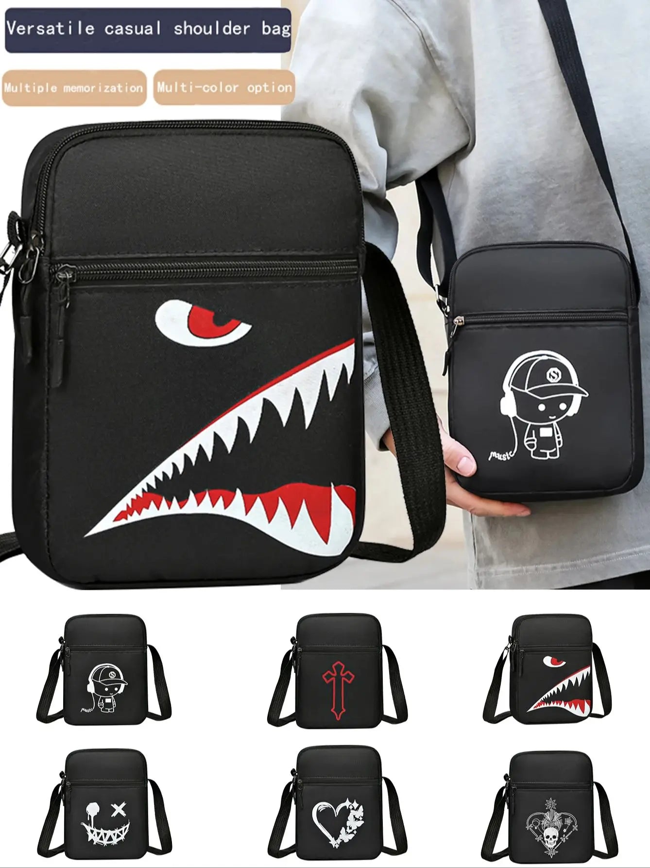 Unisex Mini Crossbody Bag – Compact, Versatile & Perfect for Everyday Carry