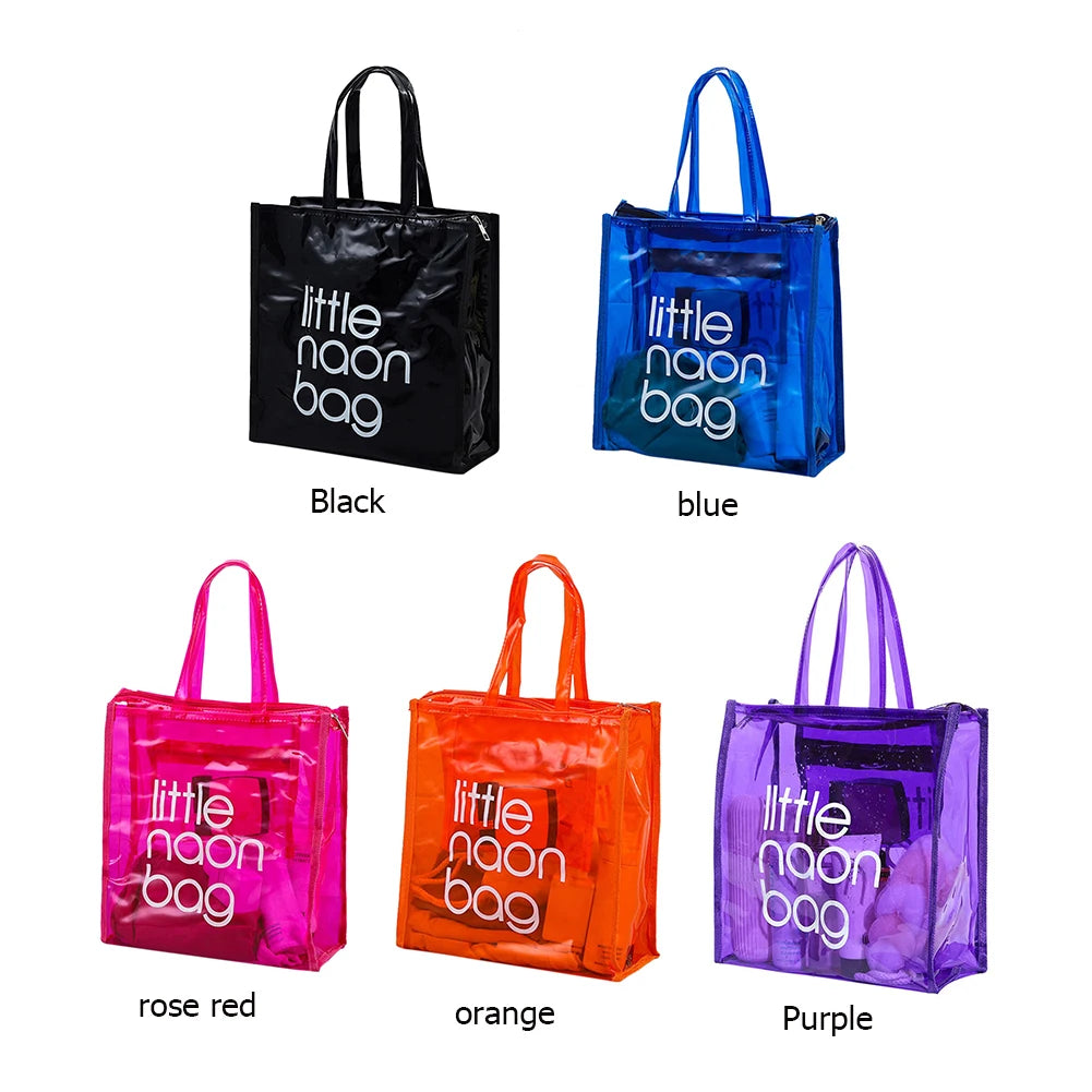 Shoulder Crossbody Messenger Bag for Women Ladies PVC Transparent Handbag Purse Christmas Birthday Party Gifts