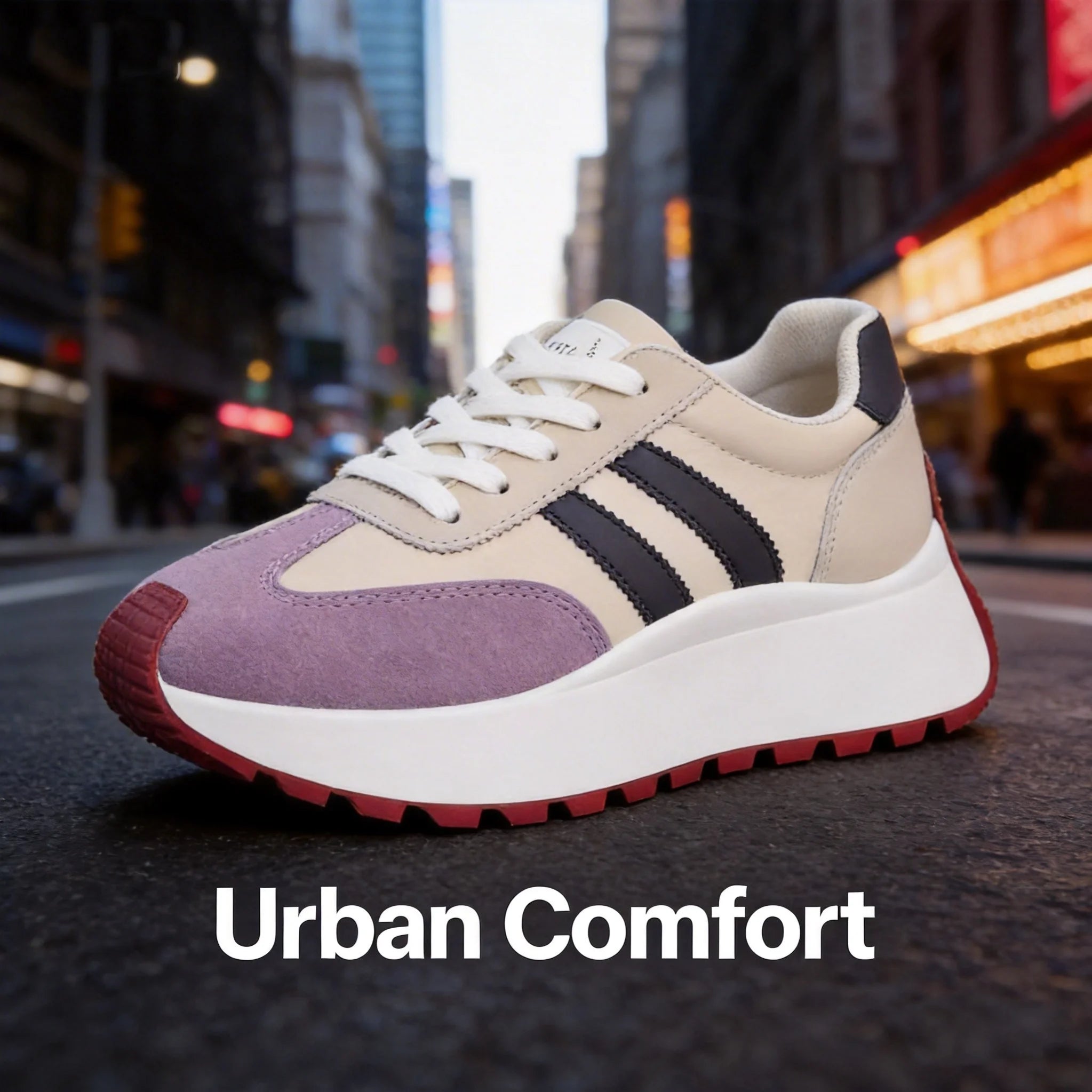 Platform Walking Sneakers