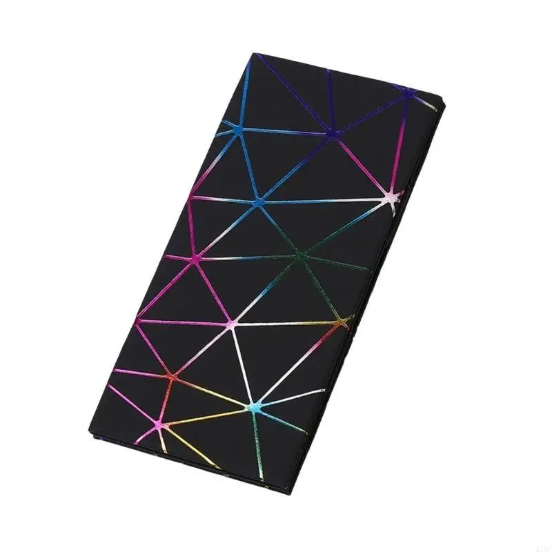 X7XC Creative Wallet Long Purse PU Leather Wallet Diamond Cash Purse Coin Purse