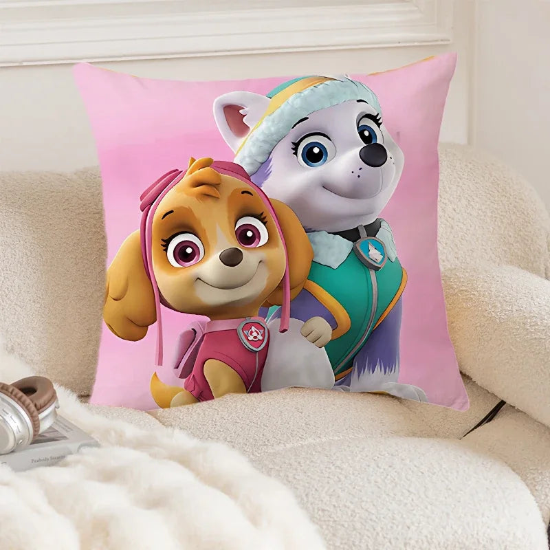Paw Patrols Pillowcases Cartoon Anime Kawaii Pillow Covers Cute Pillow Cases Kids Bedroom Room Home Decoration Birthday Gift