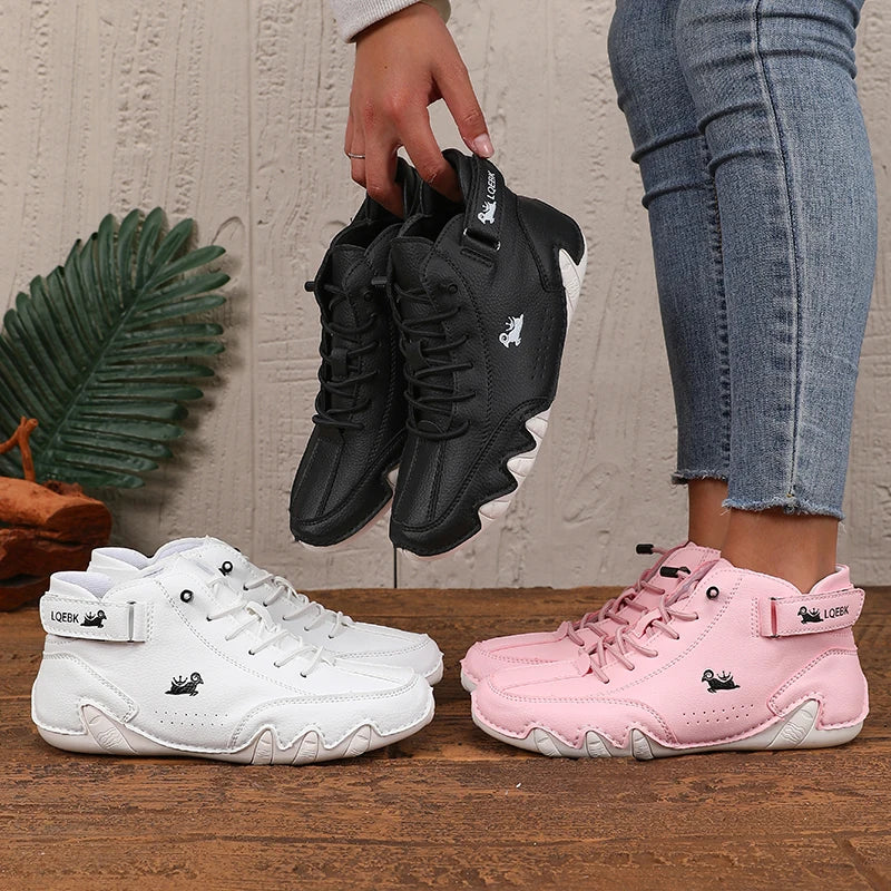 Women's Sports Shoes Outdoor Hiking Flat Bottomed Comfortable Lazy Brand Casual Driving Shoes Breathable Fashion Sneaker Shoes