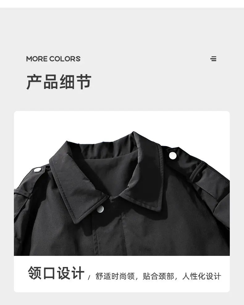In the spring and autumn , men's casual jackets are fashionable and versatile for business, a trendy and versatile loose
