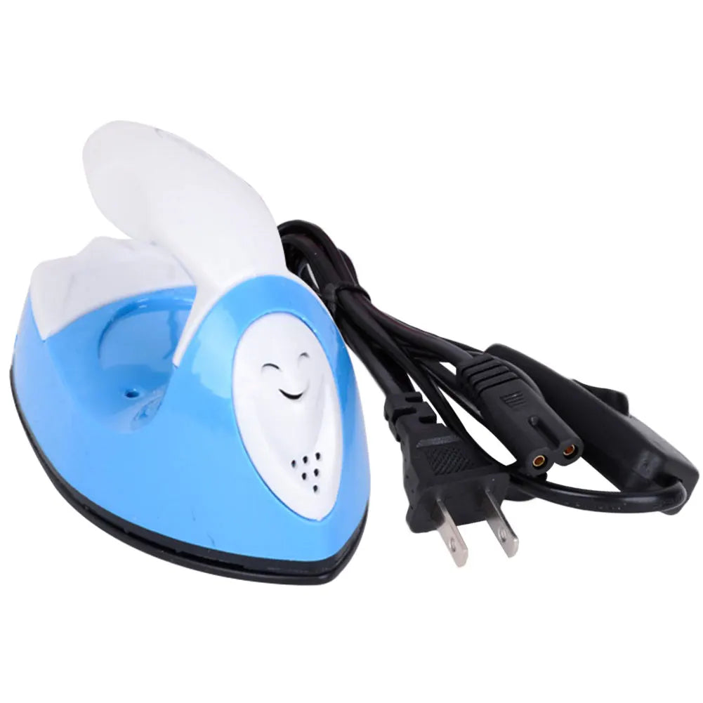 DIY Handheld Mini Iron Portable Electric Small Heat Transfer Machine Versatile Rapid Heating-Up Craft Clothes Sewing Supplies