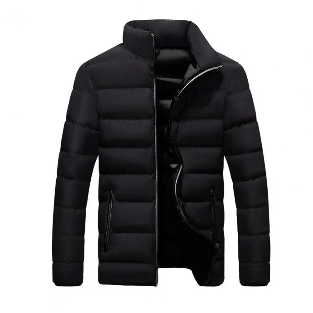 Manteau populaire pour hommes, automne-hiver, parka rembourrée, épaisse et chaude