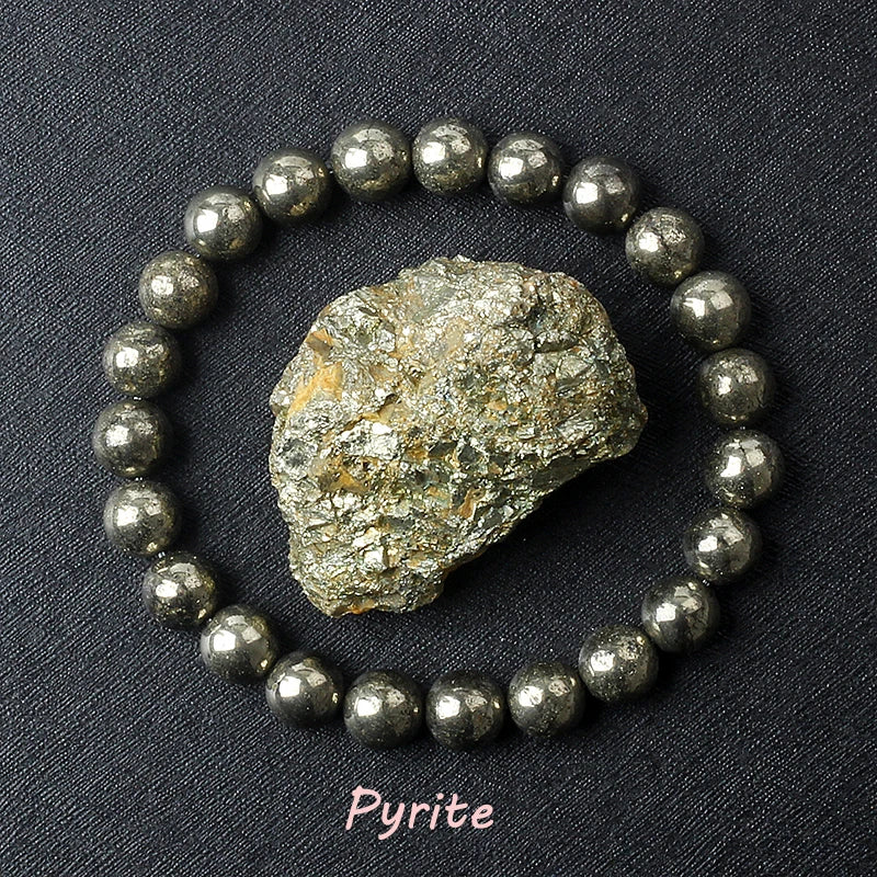 Pulsera de amatista genuina con cristales naturales para mujer, pulsera de amatista hecha de cuentas de piedra natural real, purificante para el cuerpo.