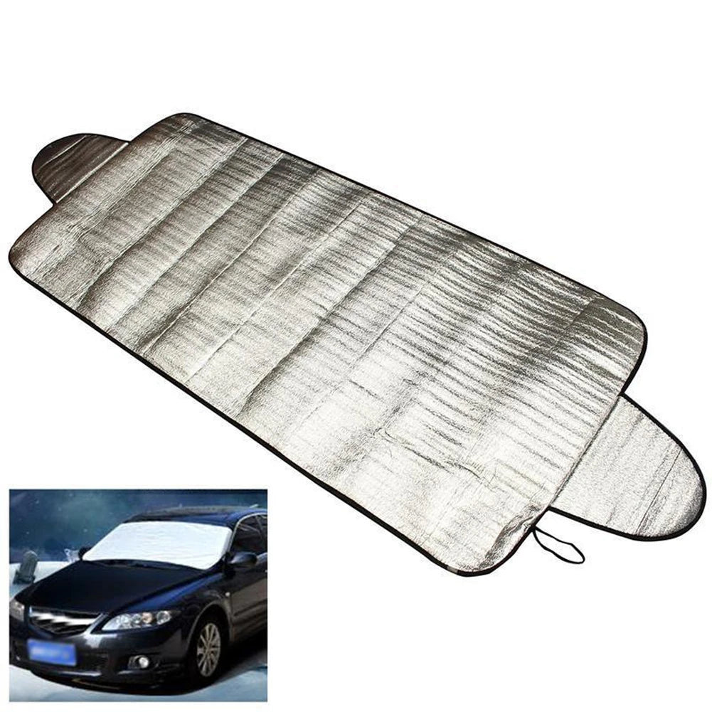 Cubierta protectora contra escarcha para parabrisas de coche, resistente para invierno, escudo contra hielo y nieve, protector frontal, cubierta de parasol para parabrisas delantero de coche