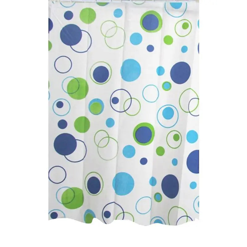 180*200CM Bathroom Shower Curtain Waterproof and Anti-Mold Home Bathroom Screens Decorative Bathtub Curtain with 12 Hooks