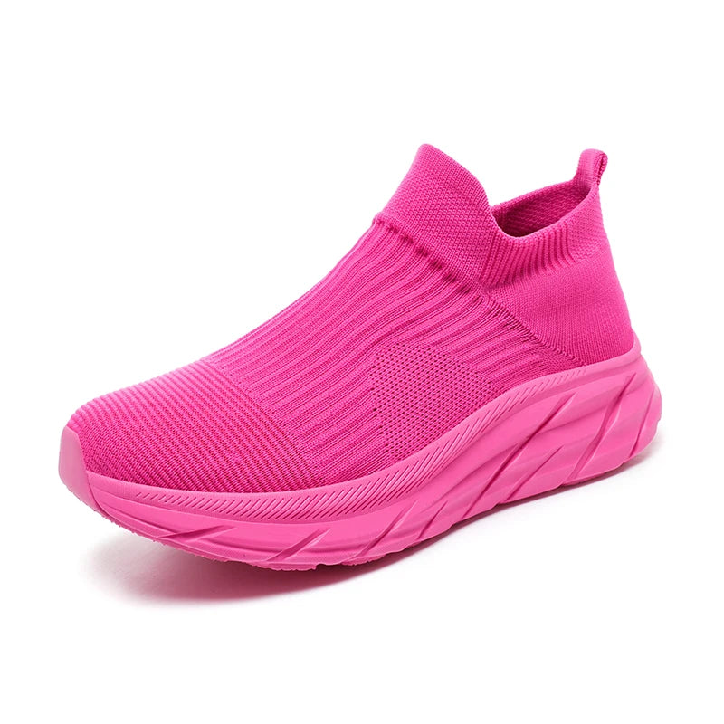 New high-quality casual sports shoes for both men and women, breathable white and fashionable casual walking and running shoes