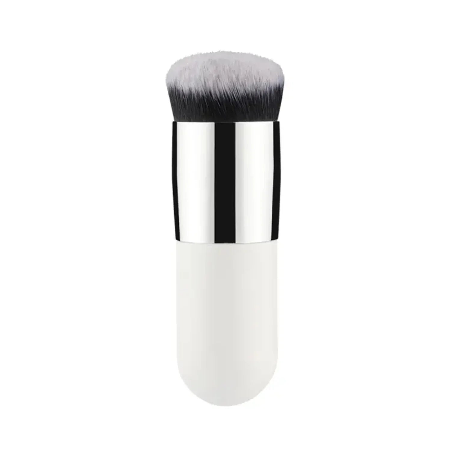 Professional Flat Brush for Fashion Makeup with Highlighting and Loose Powder Applications