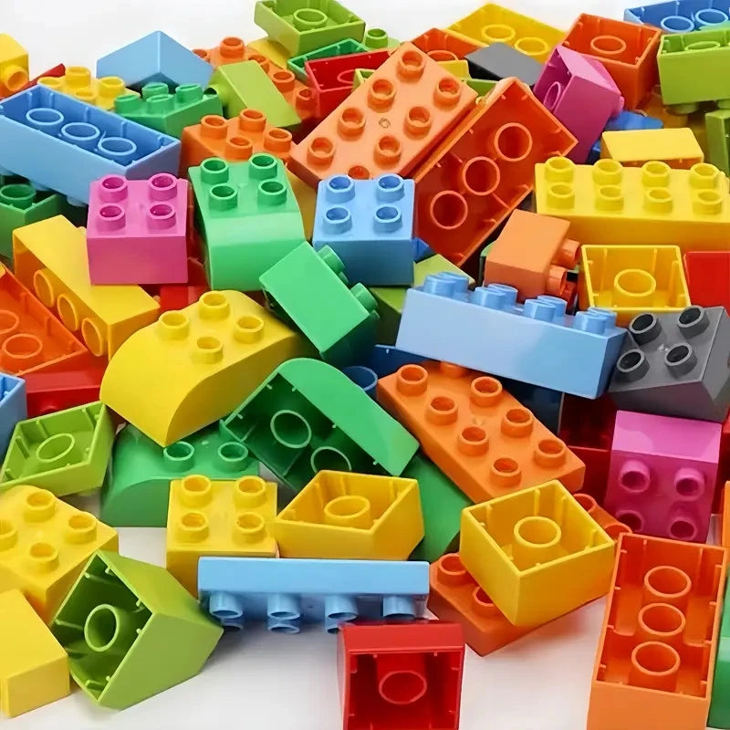 Juguetes de bloques de construcción DIY para niños, juego de bloques de construcción clásicos urbanos, juguetes educativos de ensamblaje para niños y niñas, regalo de Navidad, 200 piezas