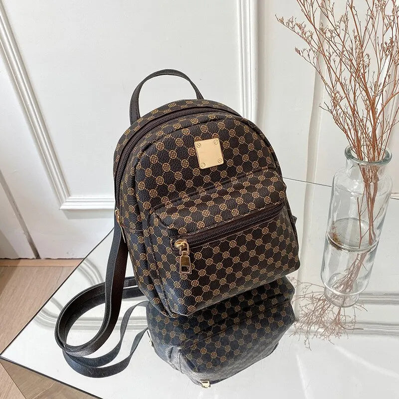 Mochila clásica para mujer, a la moda, para la escuela, para el uso diario, para ir de compras, para niñas, mochilas escolares.