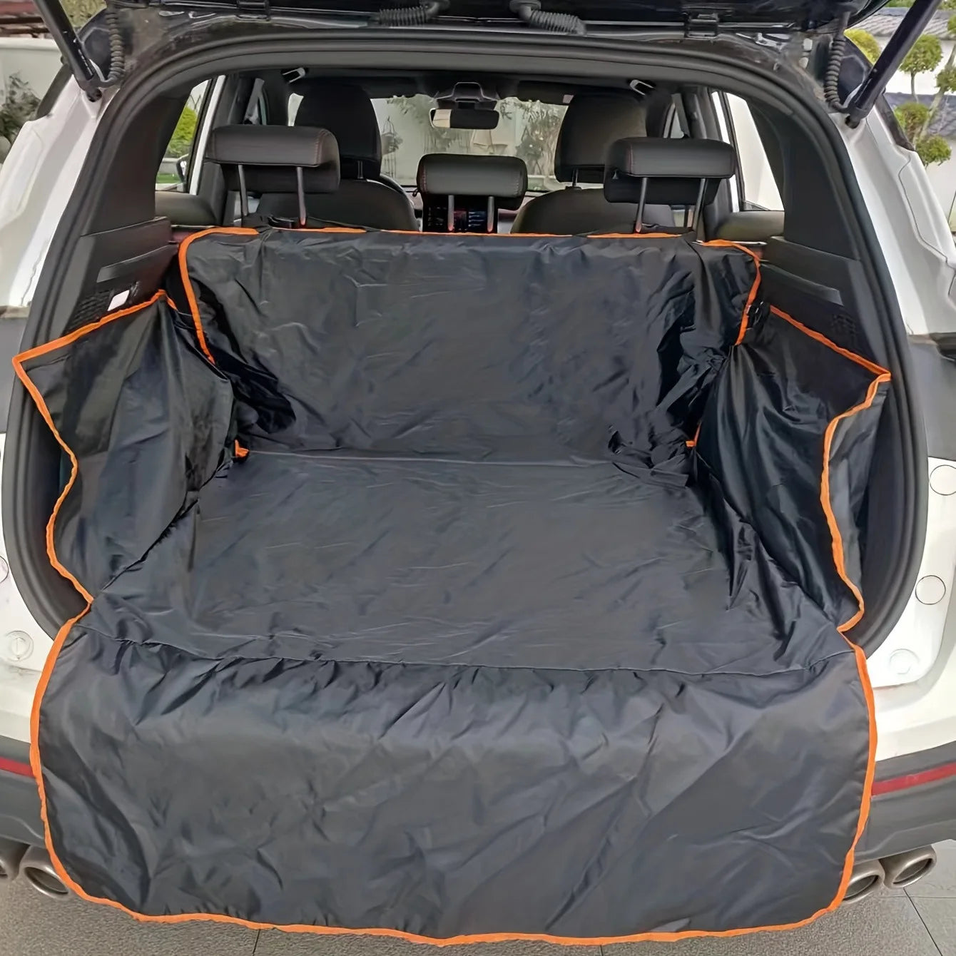 Waterproof Dog Car Seat Cover Trunk Case Dog Car Transporter Travel Mat Pad Dog Carriers Hammock For Small Medium Large Dogs