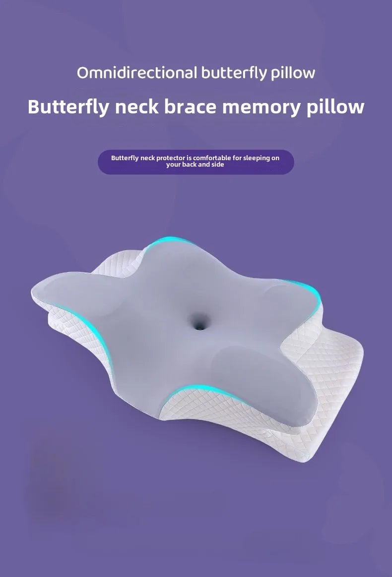 Cervical Pillow Protects Cervical Slow Resilience Memory Cotton Correction Humpback Rich Bag Special Non Collapse Pillow Core