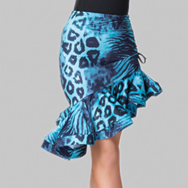 fishtail skirt for adult women modern irregular skirt fishbone bottom dress latin dance dress women competition line dance suit