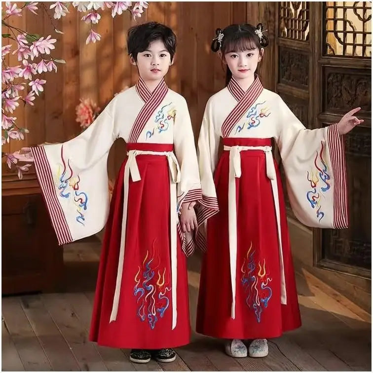 Kids Traditional Hanfu Costume