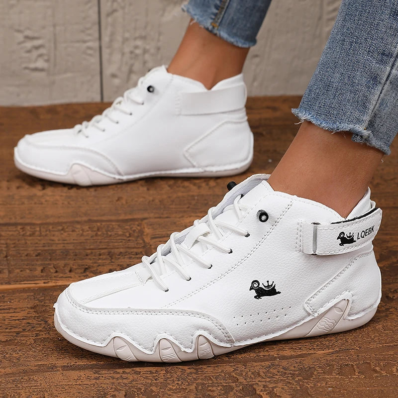 Women's Sports Shoes Outdoor Hiking Flat Bottomed Comfortable Lazy Brand Casual Driving Shoes Breathable Fashion Sneaker Shoes