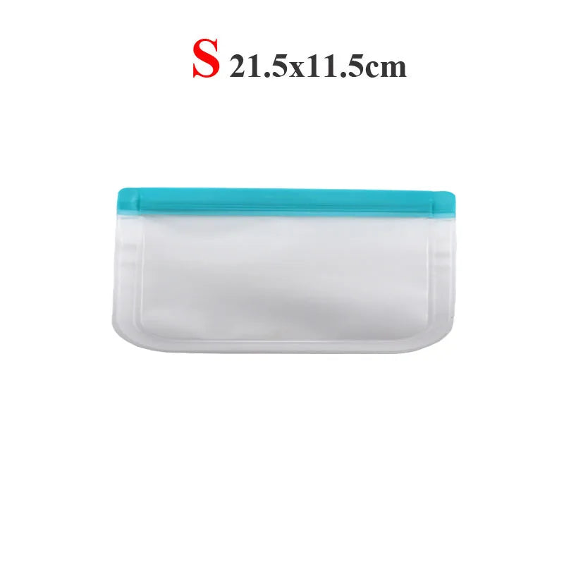 Bolsa de silicona reutilizable para alimentos