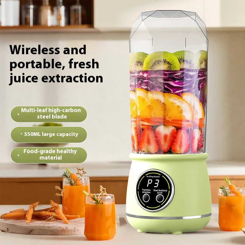 1 USB rechargeable electric stick juice cup | Portable multifunctional blender suitable for fresh fruits