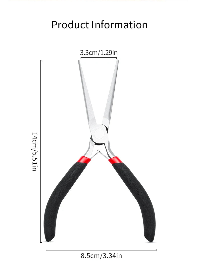 Nail Art Shaping Clip Tweezers Manicure Tool UV Gel Tool Carbon Steel Nail Shaping Pliers Nail Tools
