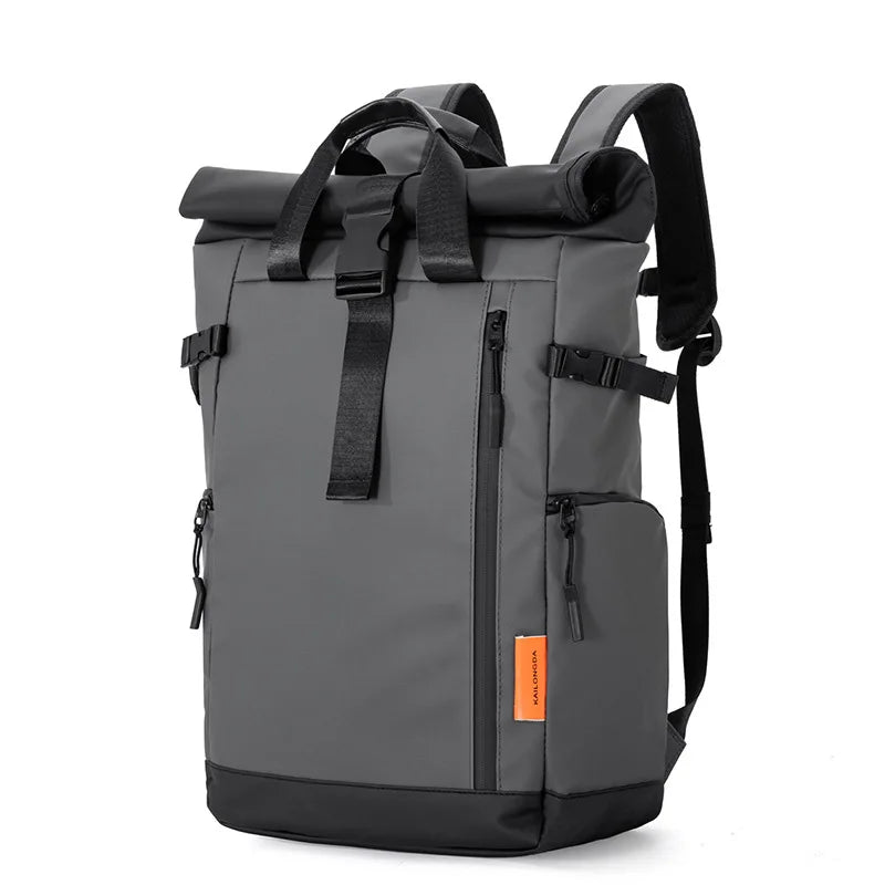 Men's Travel Camping Bag 15.6inch Laptop Computer Backpack Outdoor Waterproof Hiking School College Business Trekking Rucksack