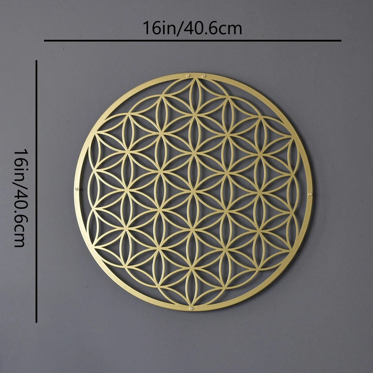 Islamic Metal Wall Art Arabic Design Panel, Home Decor for Interior & Outdoor, Ideal Muslim Gifts, Stylish Wall Hanger