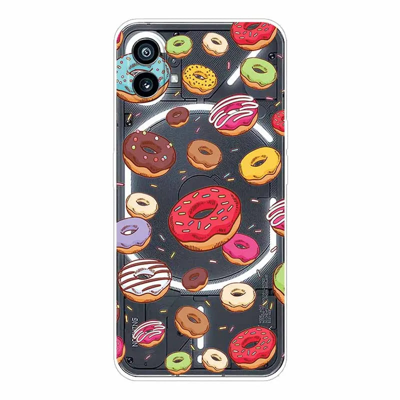 Case for Nothing Phone 1 Cover Transparent Soft TPU Silicone Cases for Nothing Phone One Phone 1 Clear Coque Cute Phone1 2022