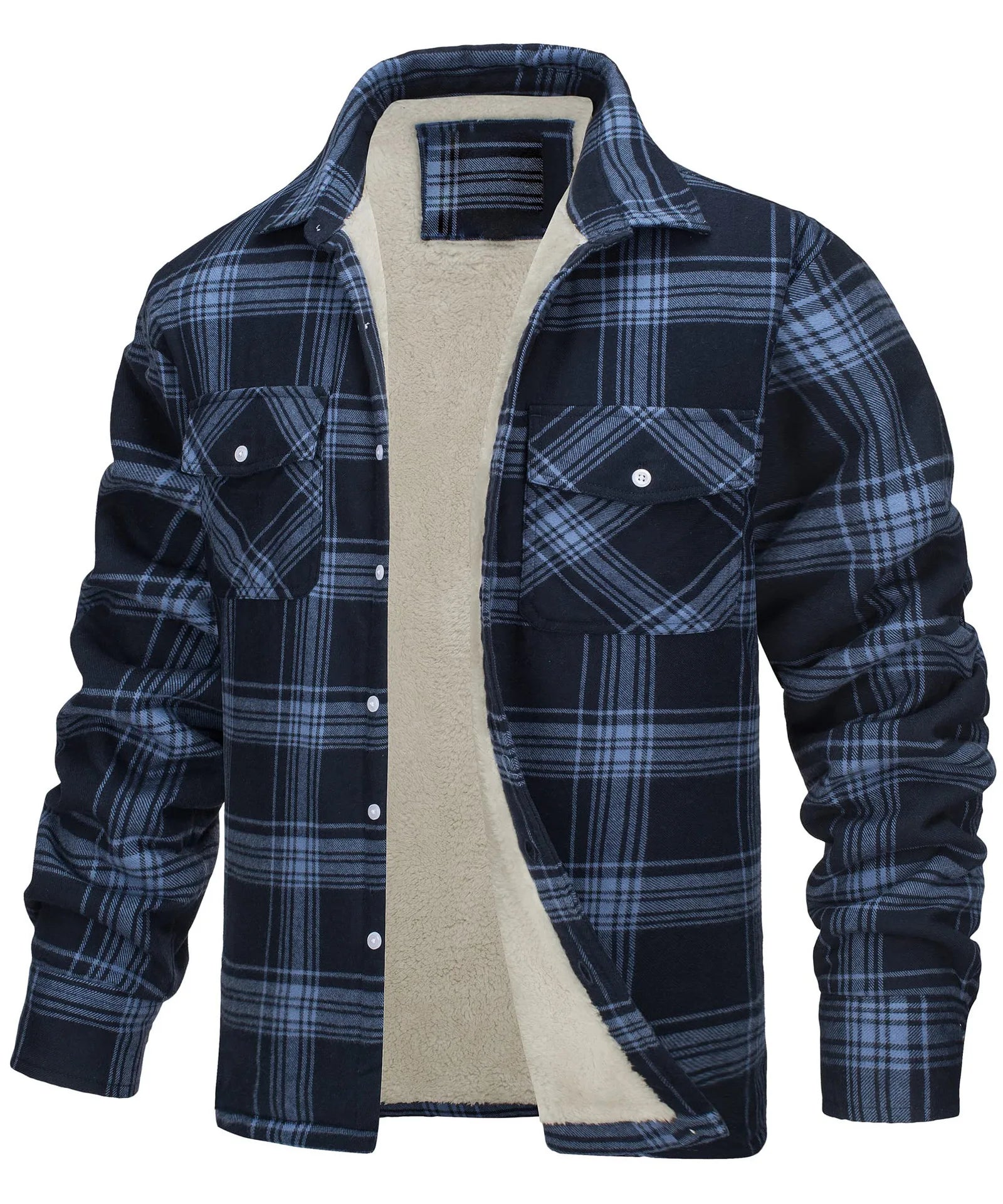 New Men's Jacket for Autumn and Winter Windproof and Cold Proof Warm and Cozy with a Lapel Top Men's Casual Loose Jacket