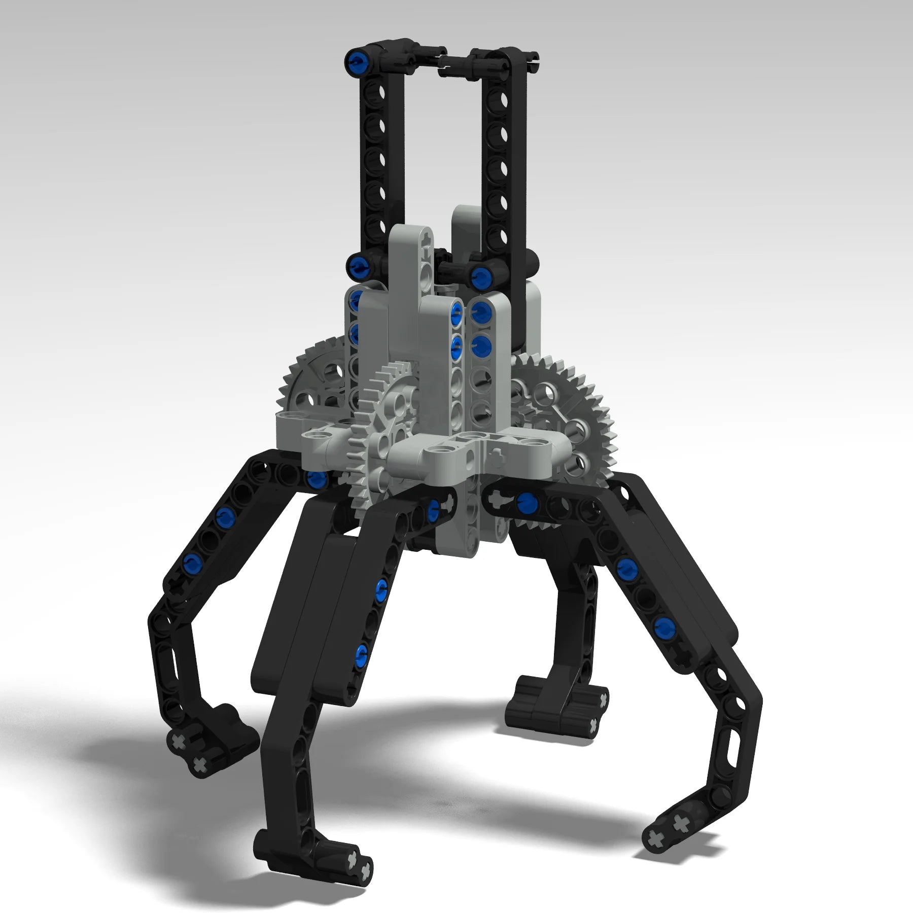 Bloques de construcción técnicos MOC Robot eléctrico RC Manipulador Brazo mecánico Pinza Garra Kit Juguetes educativos DIY para niños