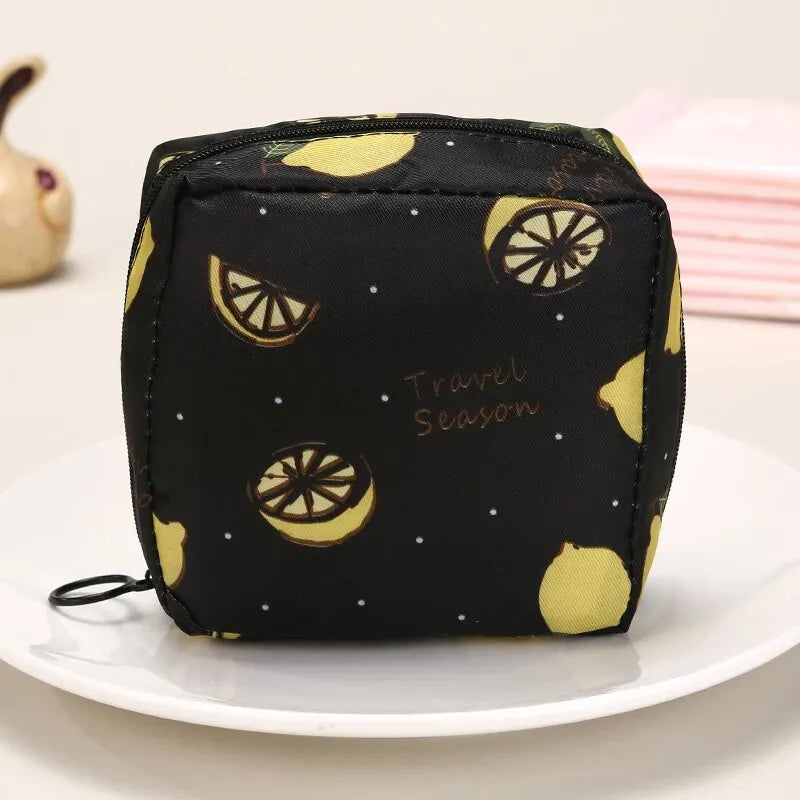 Makeup Brush Storage Bag Cute Storage Bag Portable Storage Large Capacity Makeup Bag Travel Makeup Bag Zipper Design