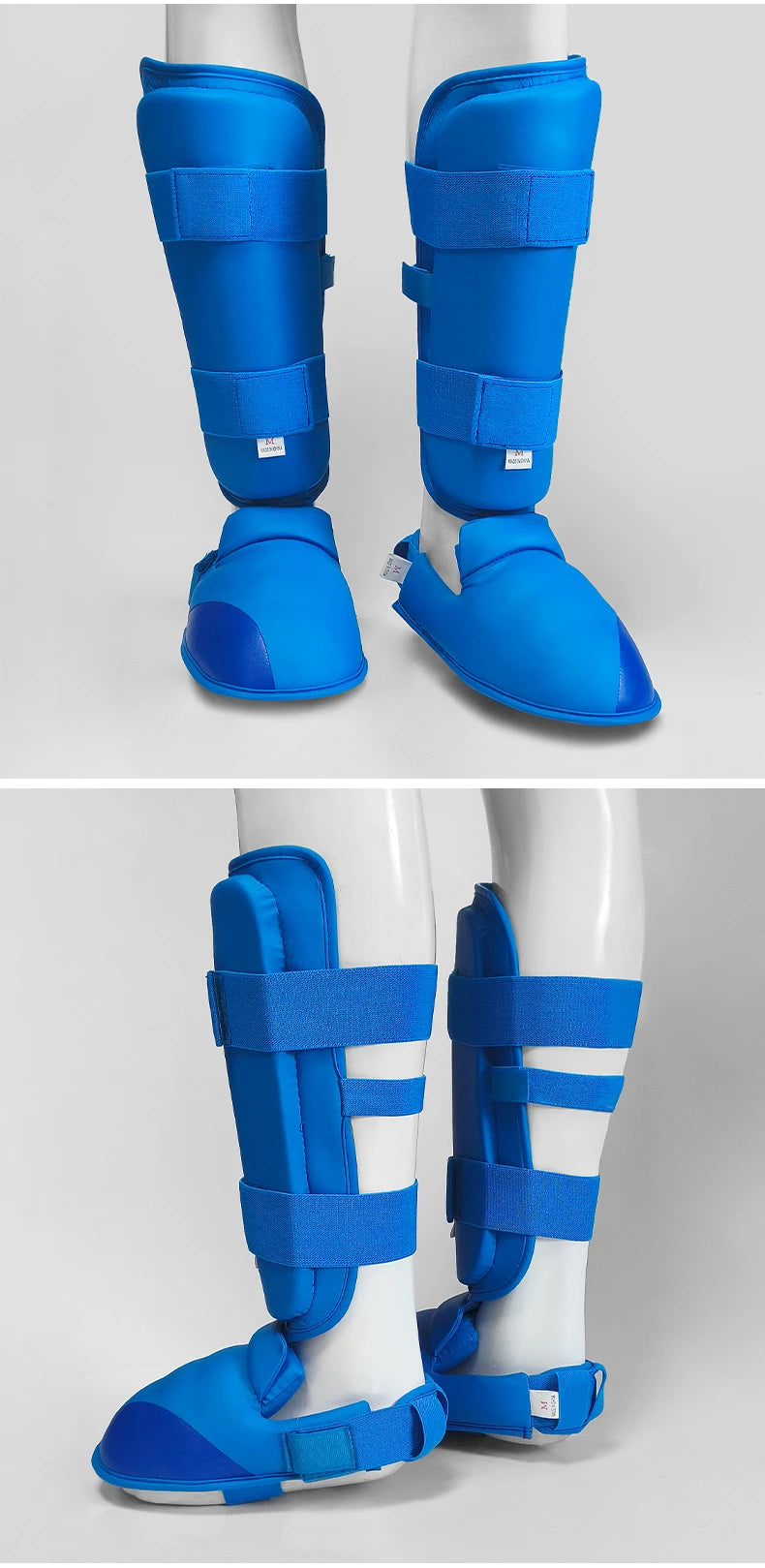 Espínilleras de kárate para adultos y niños, equipo de soporte, espinilleras, rodilleras, protectores de manos, cinturón de cuero, boxeo, artes marciales