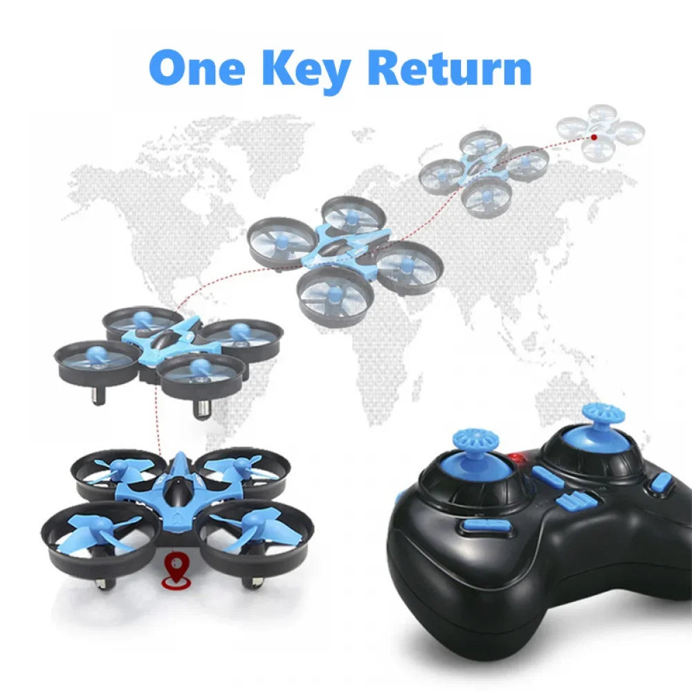 H36 Mini Dron 6 ejes sin cabeza FPV Drones Helicóptero de control remoto de bolsillo Avión RC Dron Quadcopter Juguetes Regalo de Navidad para niños