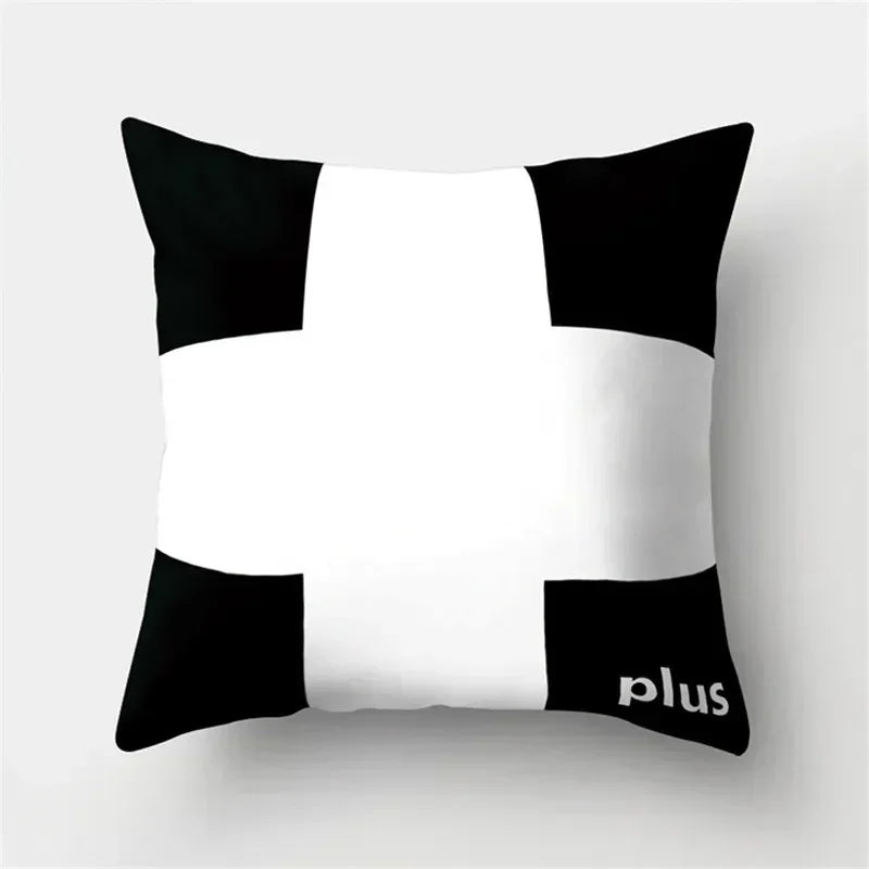 Geometric Cushion Cover