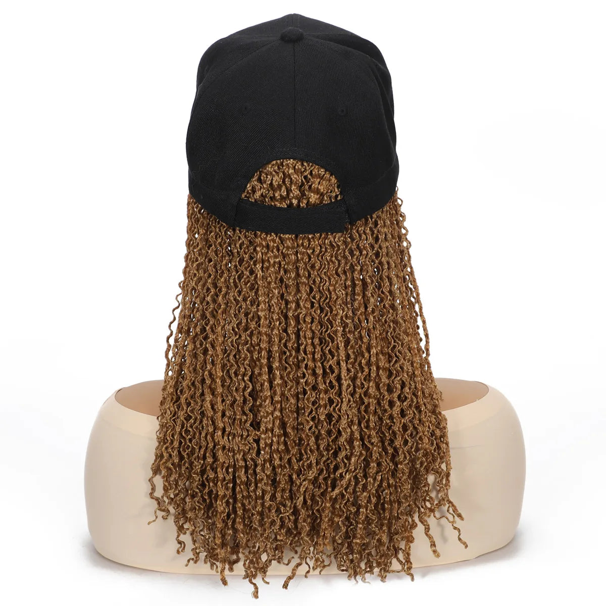 Curly Braided Cap Wig