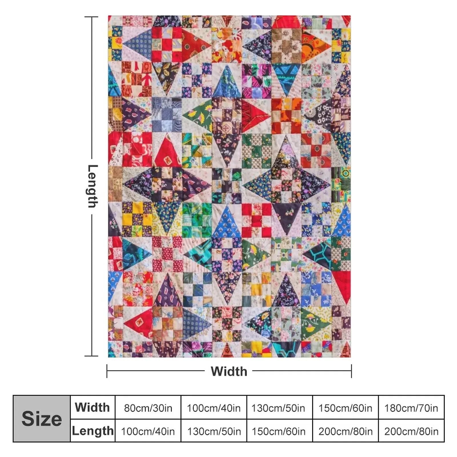 patchwork Throw Blanket throw blanket for sofa bed plaid Bed Fashionable Blanket