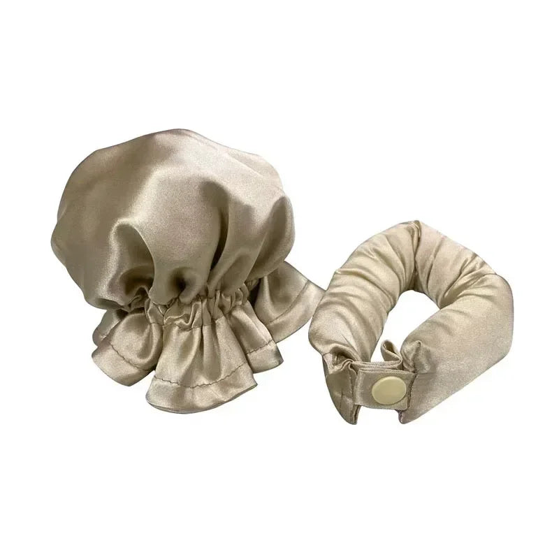 Heatless Curling Rod Headband Soft Hair Curlers No Heat Hair Rollers with Cap Silk Curls Lazy Sleeping Curler Hair Styling Tools