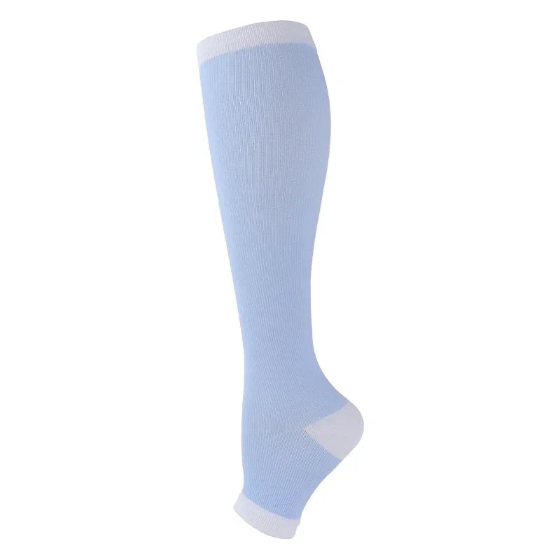 Men Women Compression Socks Prevent Calf Varicose Veins Soreness Pressure Cycling Professional Leg Support Nurse Socks