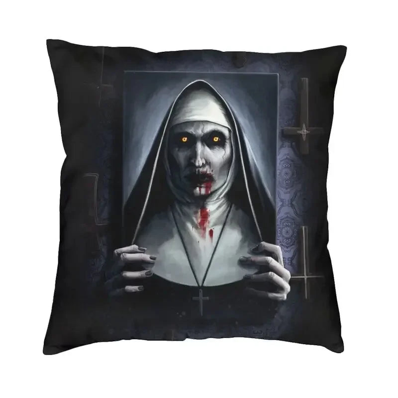 Halloween Inferno Cushion Cover Double Side 3D Print Horror Movie Throw Pillow Case for Sofa Fashion Pillowcase Home Decor