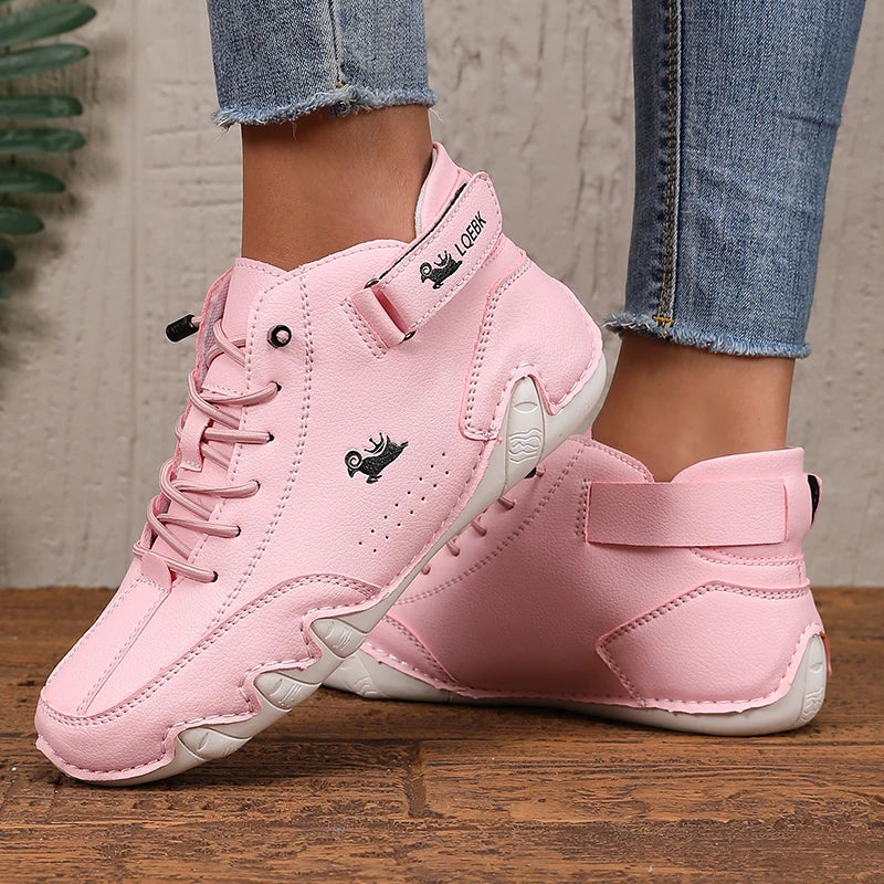 Women's Sports Shoes Outdoor Hiking Flat Bottomed Comfortable Lazy Brand Casual Driving Shoes Breathable Fashion Sneaker Shoes