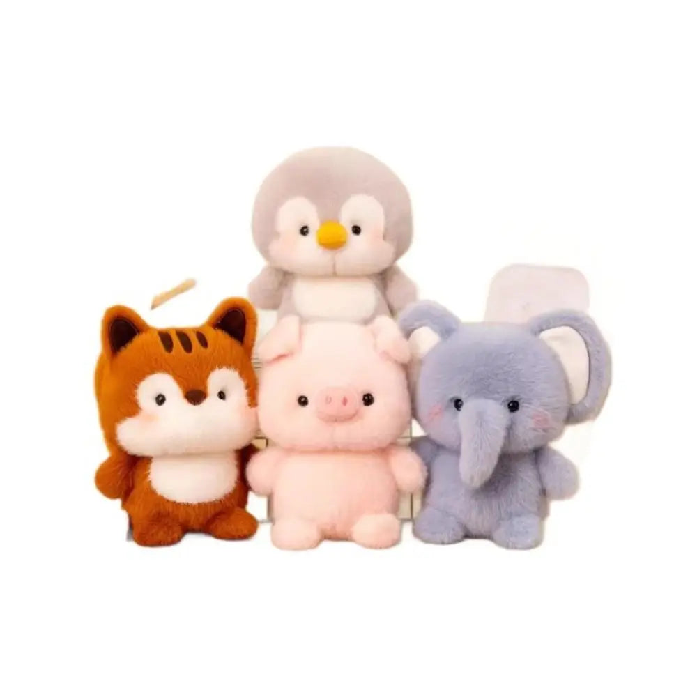 Cute 16cm Plush Companion Doll Fashion Stuffed Animal Pillow Super Soft Plush Bear Elephant Animal Plush Toy Sleeping Gift