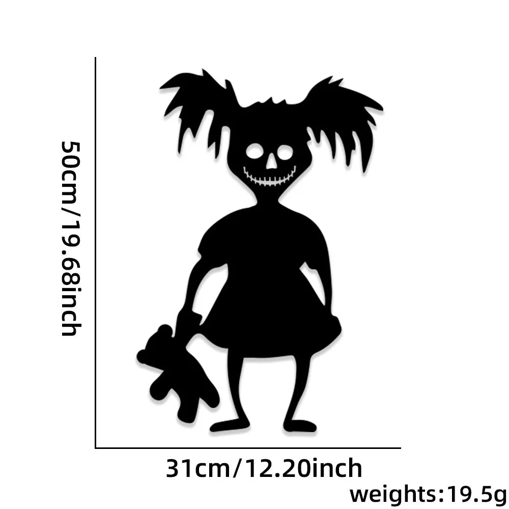 Halloween Decorations,Skeleton,Pumpkins,Halloween Horror Door Stickers,Ghost Festival,party Decor,felt Wall Stickers,Room Decor