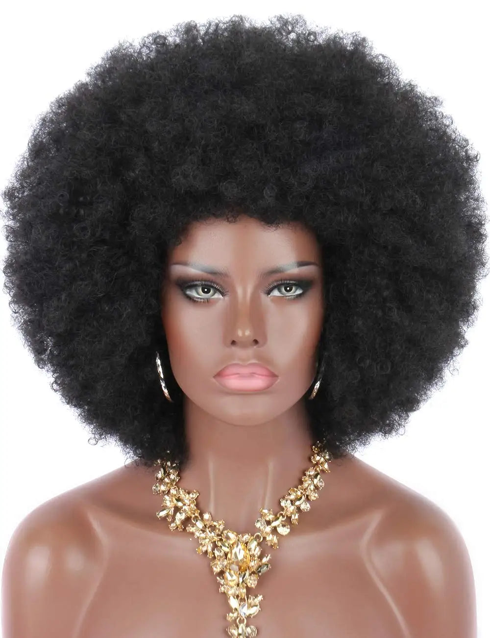 Short Fluffy Afro Wig