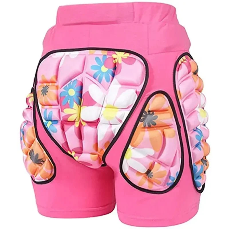 Pantalones cortos de esquí y snowboard, de EVA, con almohadilla protectora de cadera 3D para niños, equipo de protección para patinaje y equitación, protector acolchado resistente a caídas.