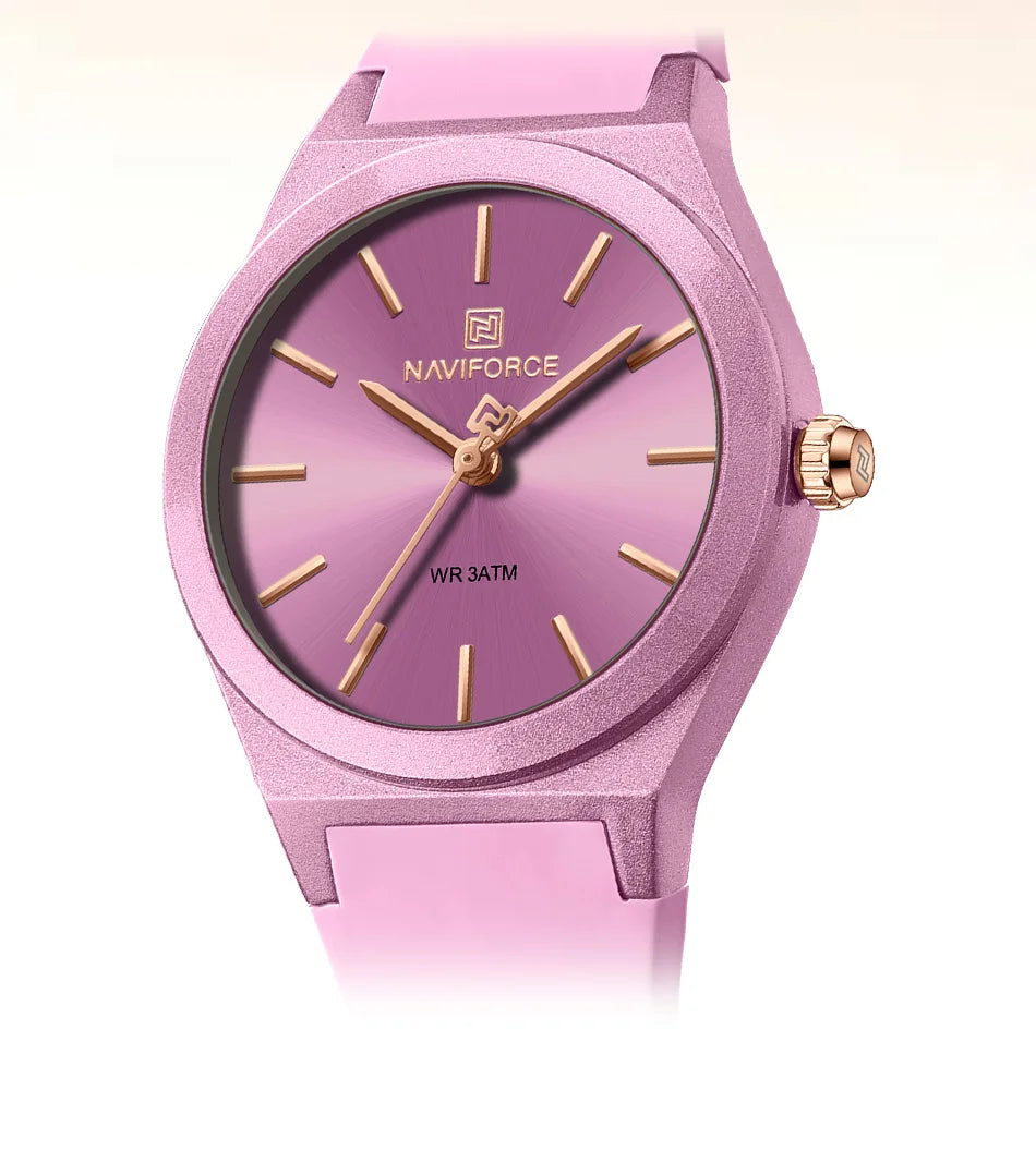 NAVIFORCE Women Watches Luxury High Quality Quartz Watch Ladies Creative Clocks Waterproof Female Wristwatches Relogio Feminino
