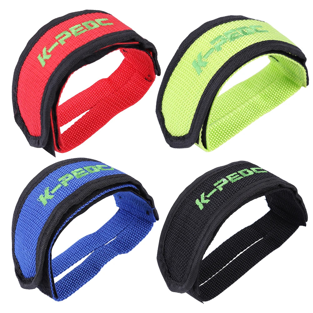 Bicycle Fixed Gear Pedal Strap Belt Anti-slip Toe Clip Bike Pedal Straps Toe Clip Strap Belt Adhesivel Cycling