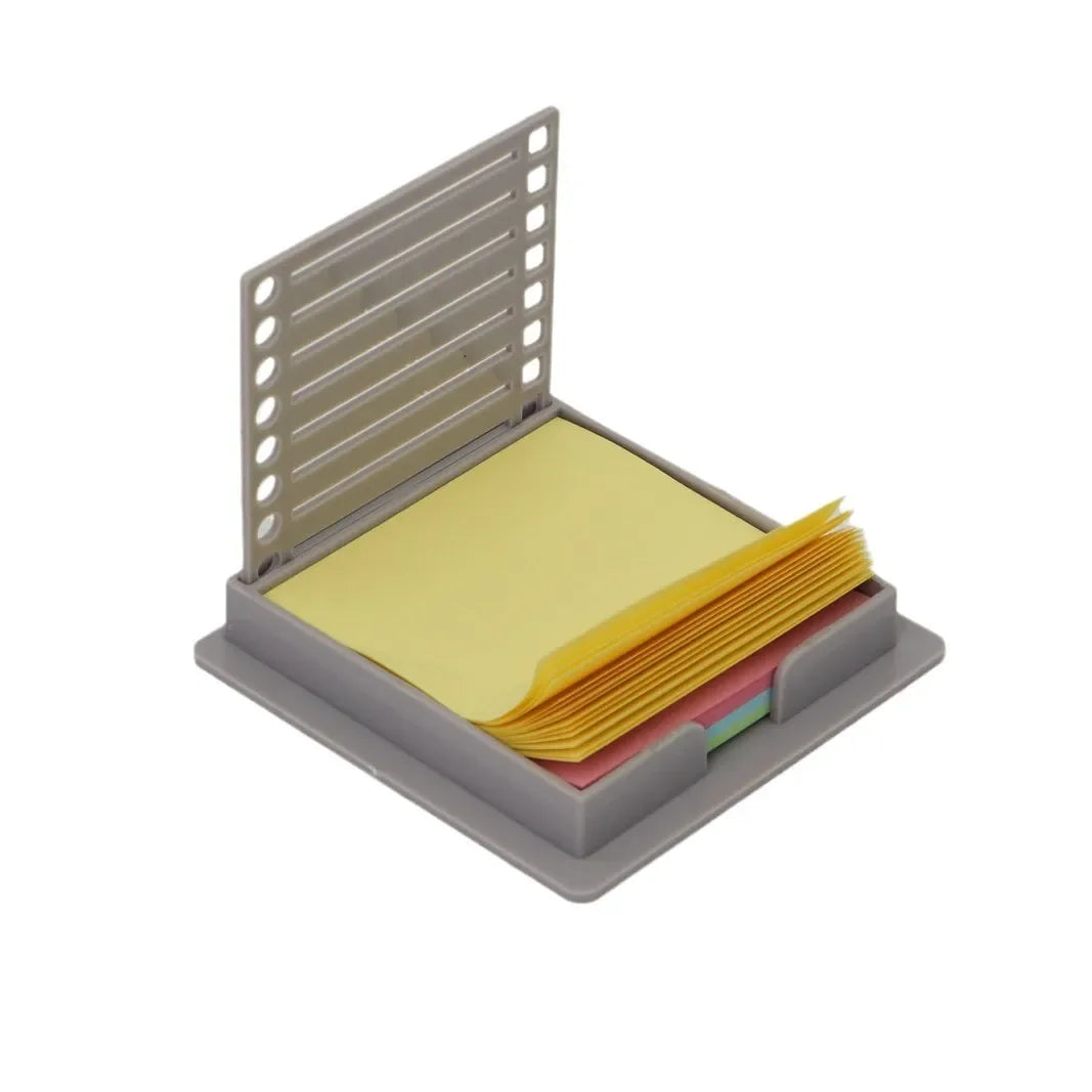 Sticky Note Dispenser Sticky Note Holder with Stencil Sticky Notes Template for Pad Self-adhesive Notepad Organ